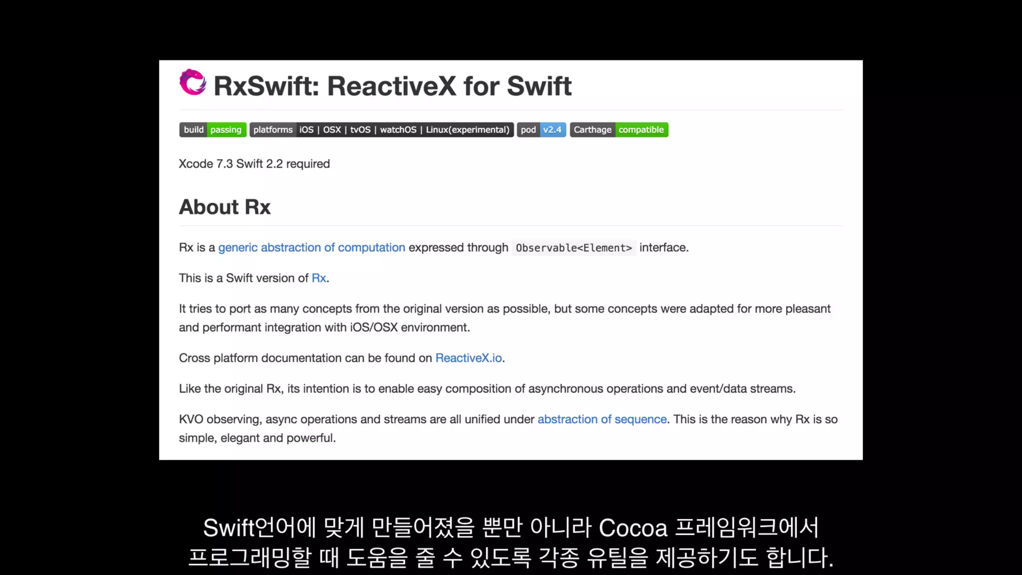Functional Reactive Programming With RxSwift