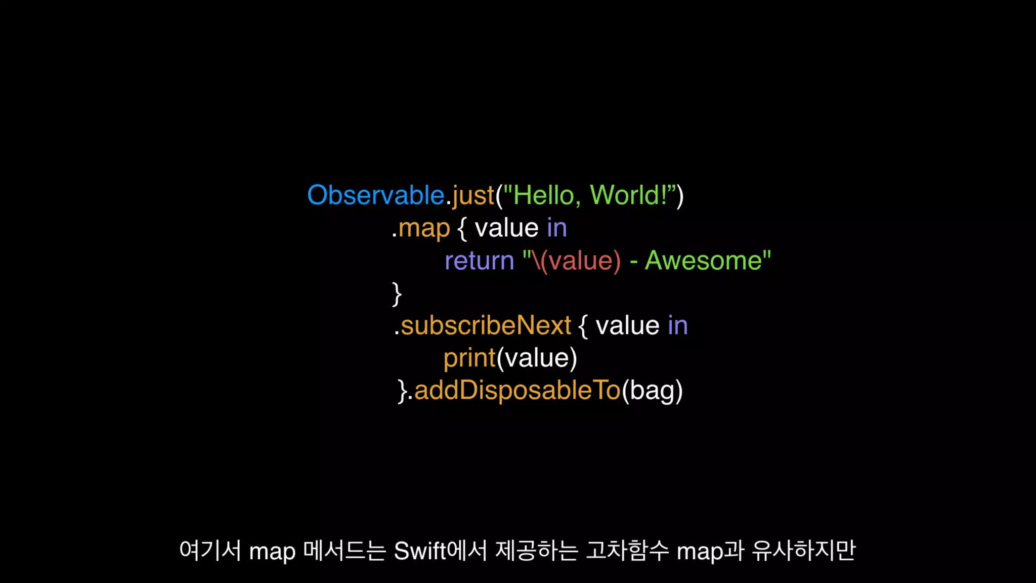 Functional Reactive Programming With RxSwift