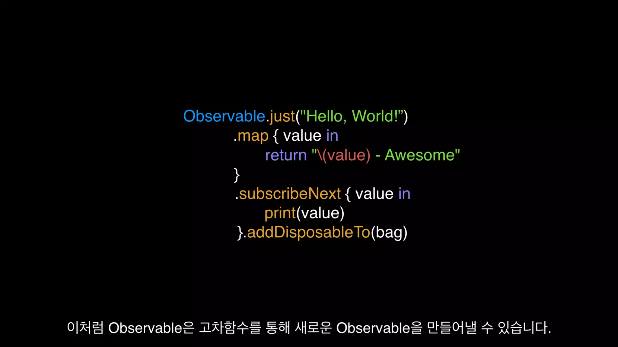 Functional Reactive Programming With RxSwift