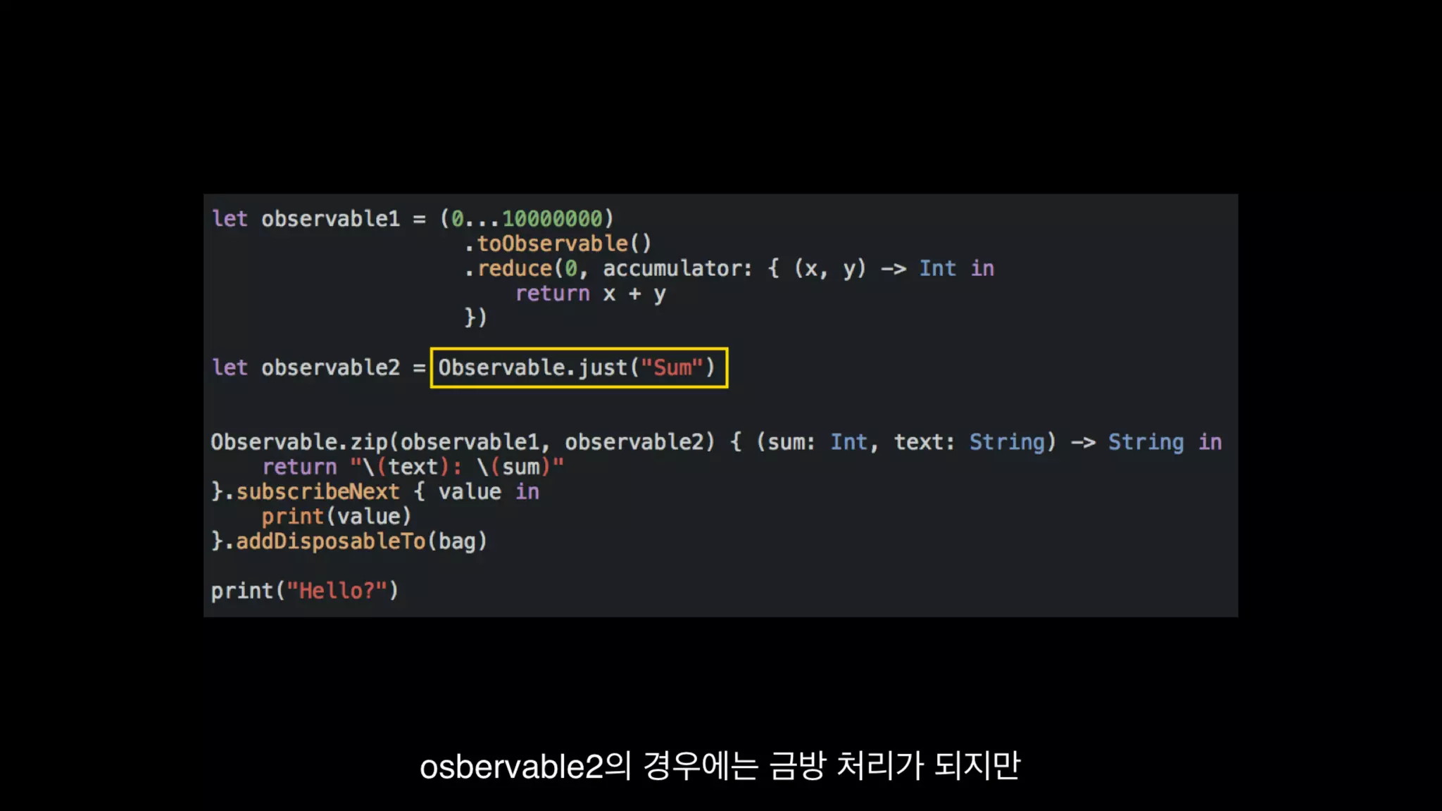 Functional Reactive Programming With RxSwift