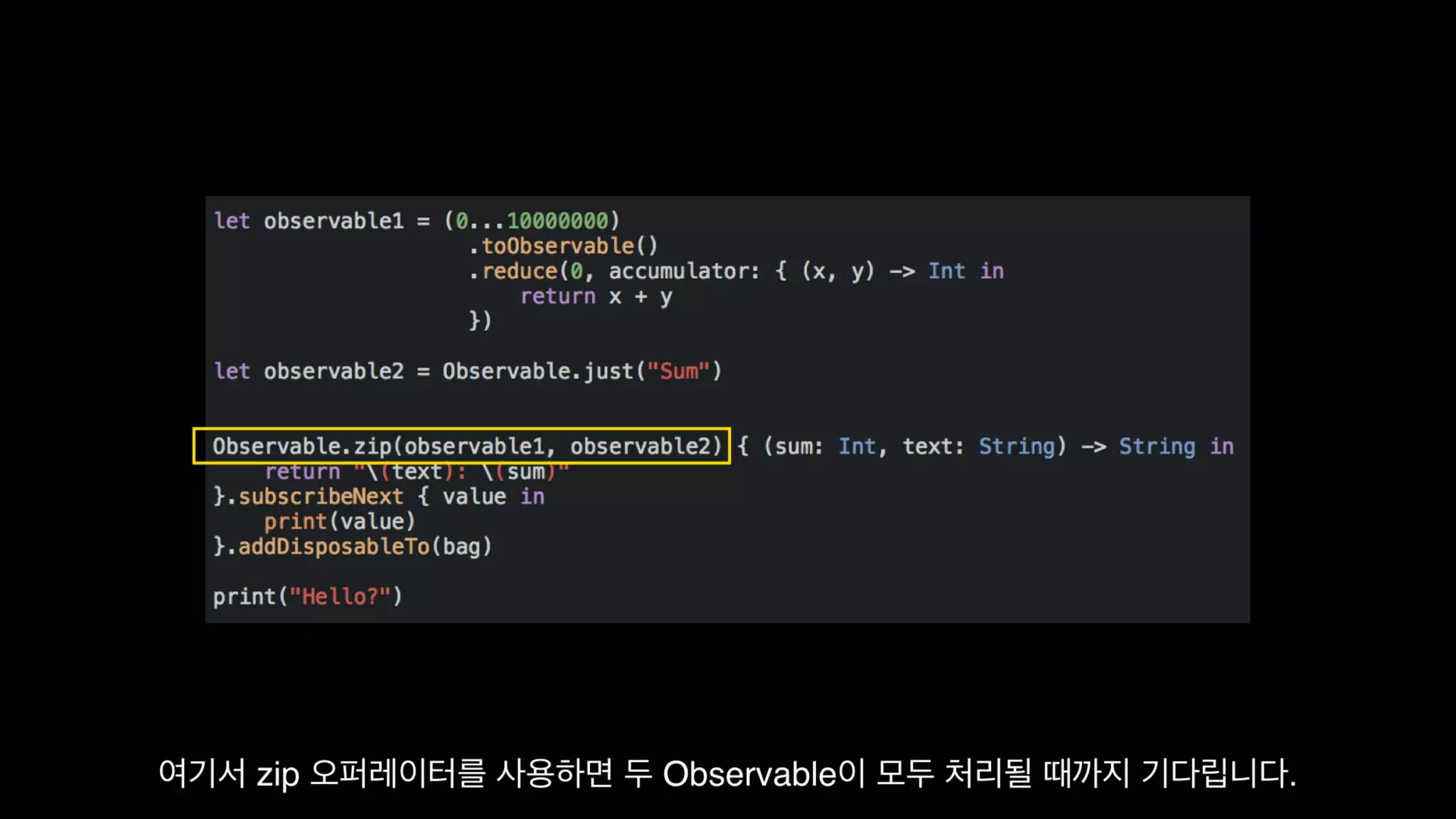 Functional Reactive Programming With RxSwift