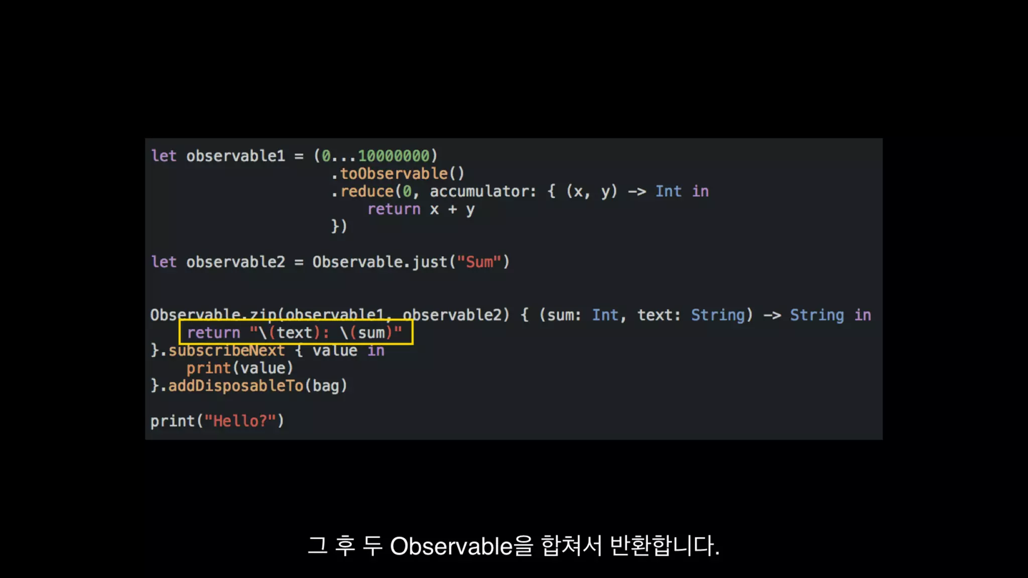 Functional Reactive Programming With RxSwift