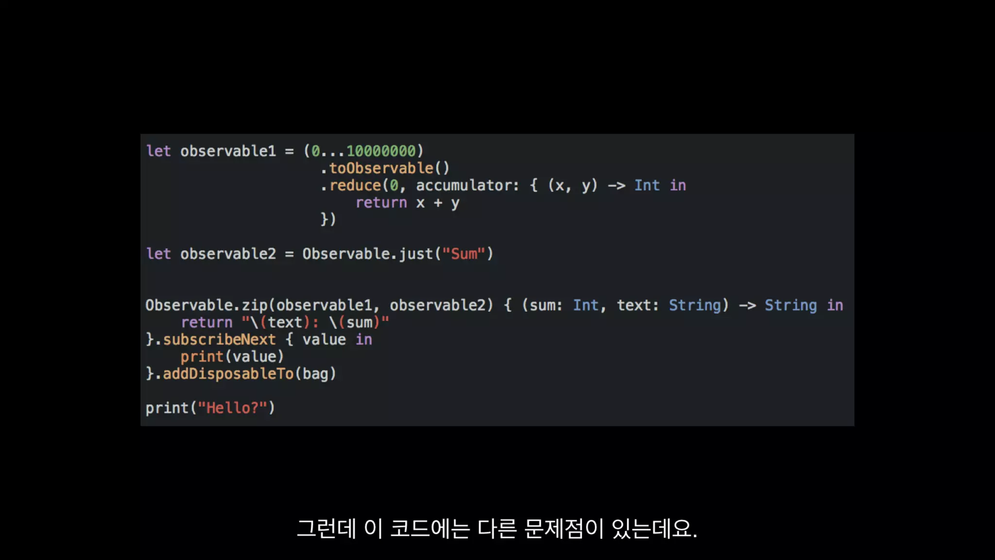 Functional Reactive Programming With RxSwift
