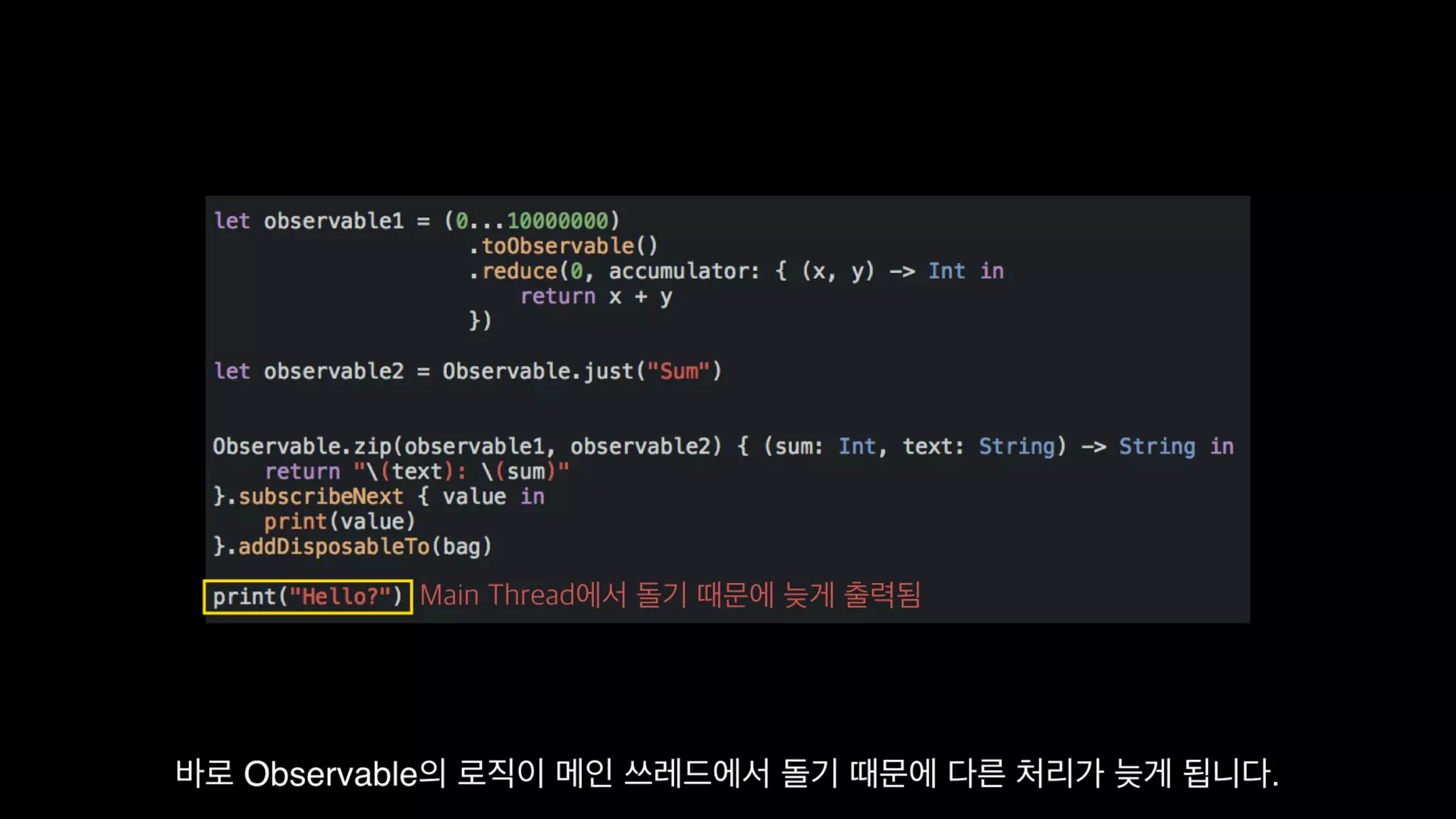 Functional Reactive Programming With RxSwift