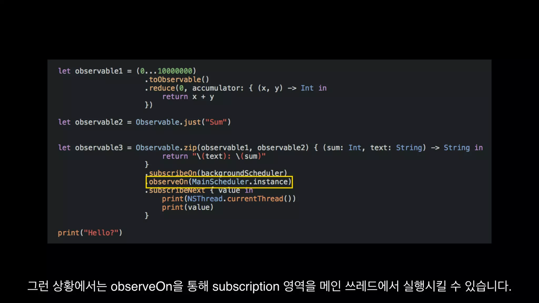 Functional Reactive Programming With RxSwift