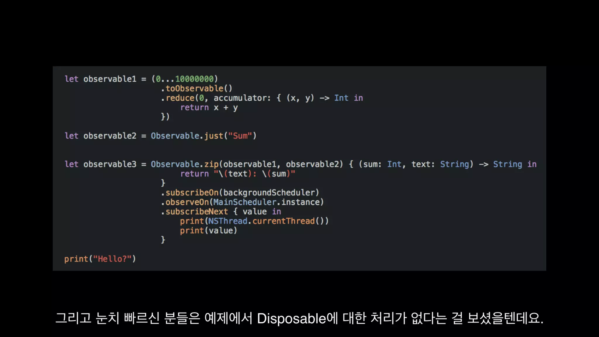 Functional Reactive Programming With RxSwift