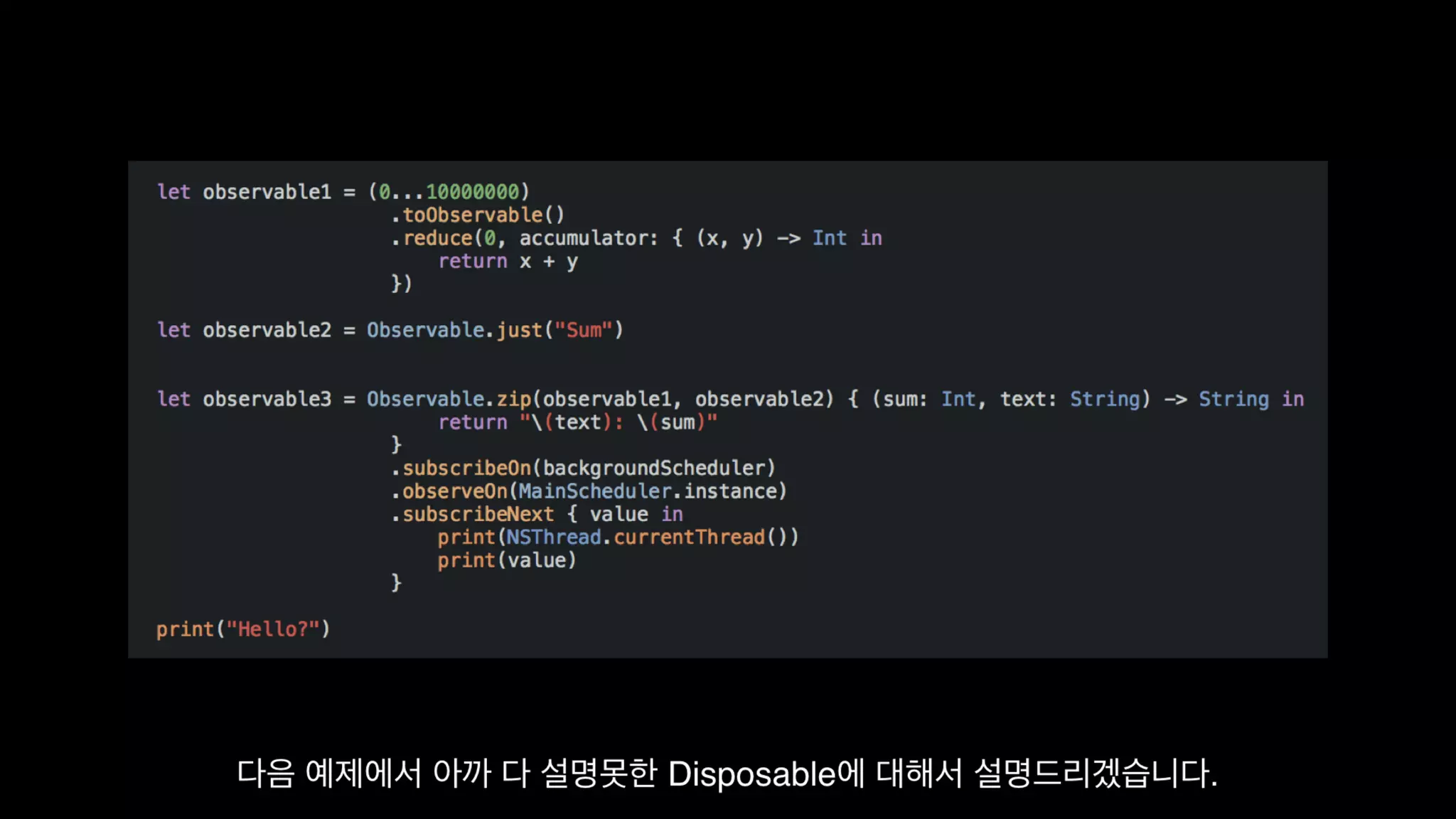 Functional Reactive Programming With RxSwift