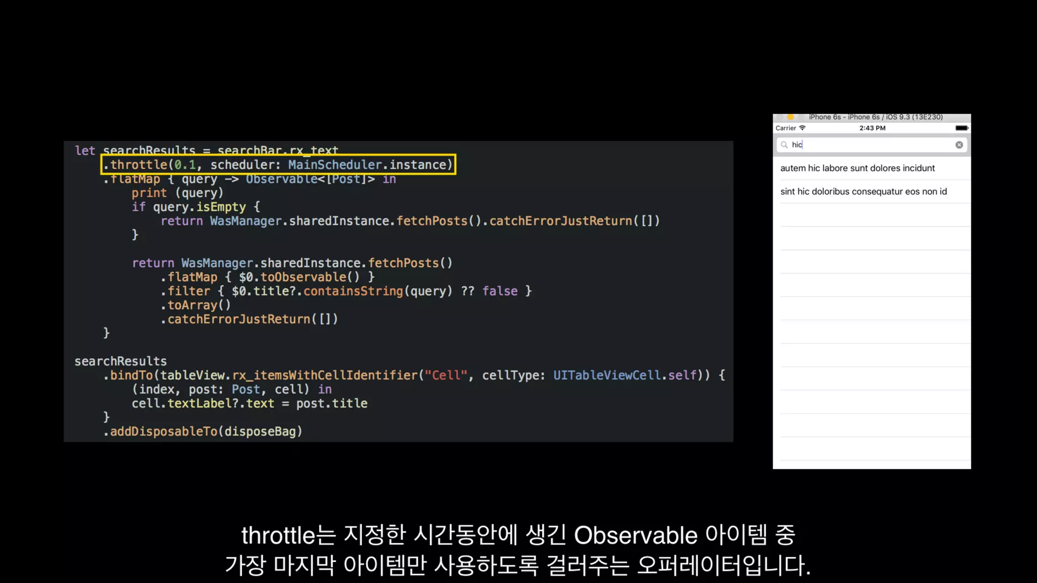 Functional Reactive Programming With RxSwift