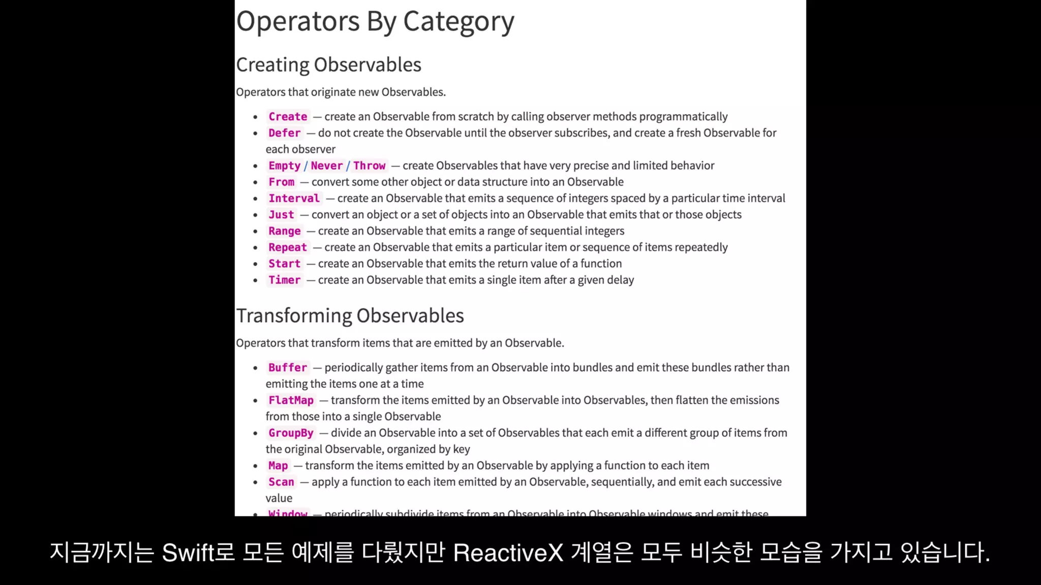 Functional Reactive Programming With RxSwift