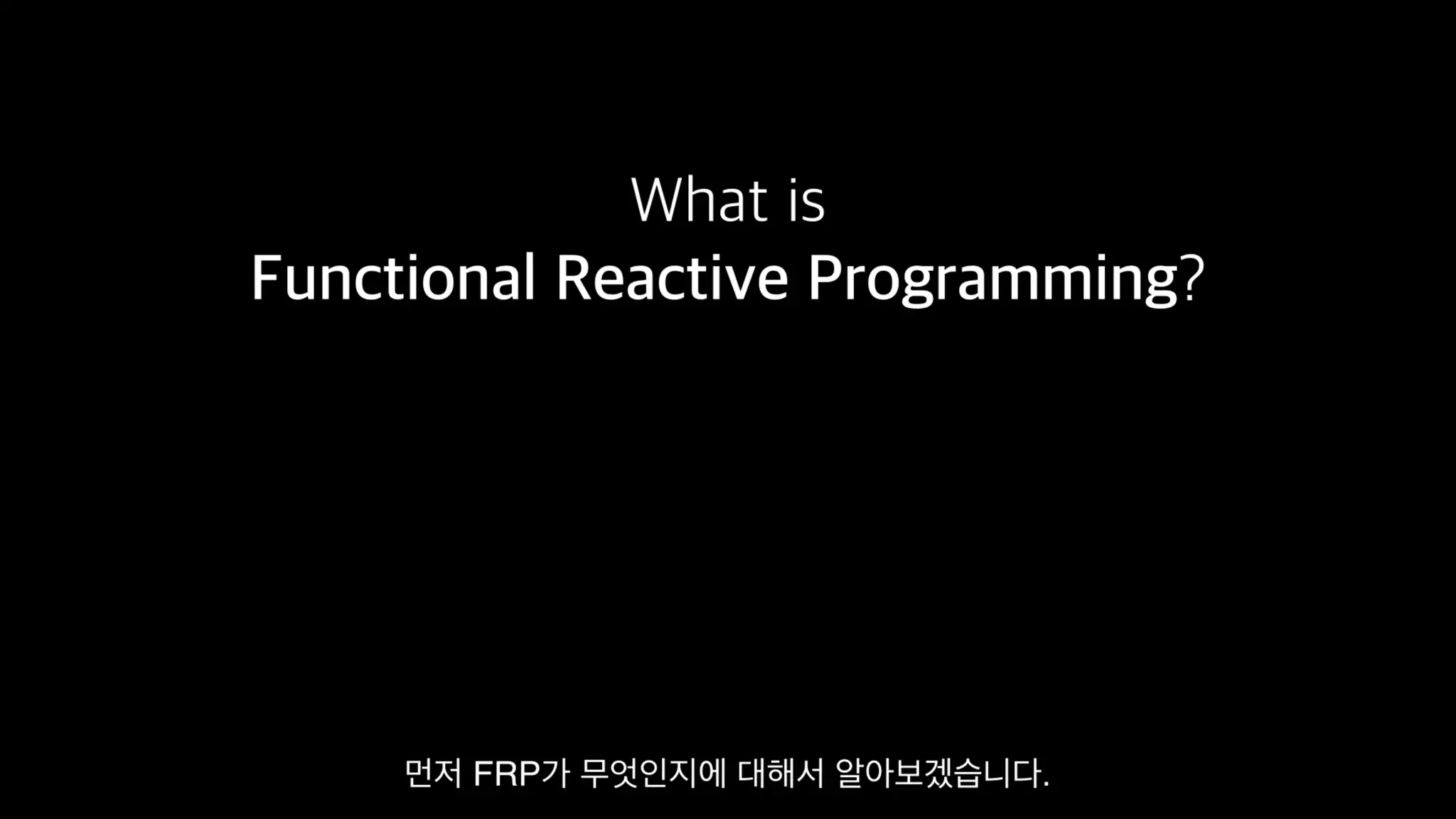 Functional Reactive Programming With RxSwift
