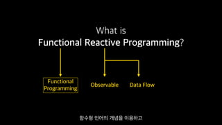 Functional Reactive Programming With RxSwift