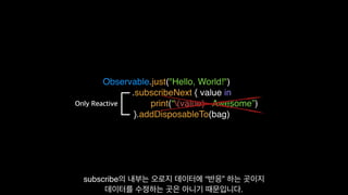 Functional Reactive Programming With RxSwift