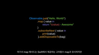 Functional Reactive Programming With RxSwift