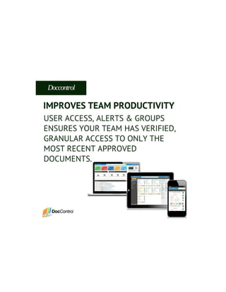 DocControl - Improves Team Productivity