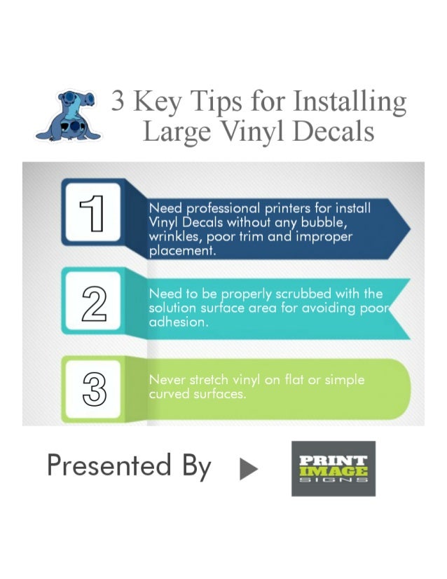 3 Key Tips for Installing Large Vinyl Decals
