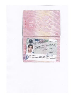 Закордонні документи родини Суркова