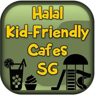 HALAL KID-FRIENDLY CAFES SG SINGAPORE LOGO ARTWORK DESIGN