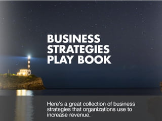 Business Strategies Play Book