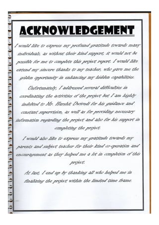  Accountancy class 12 comprehensive project (all 3 projects covered)