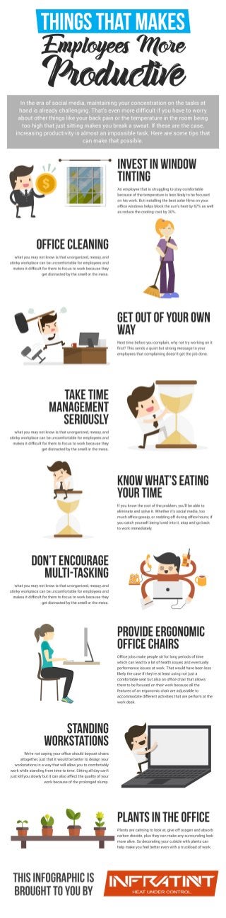 Things That Makes Employees More Productive