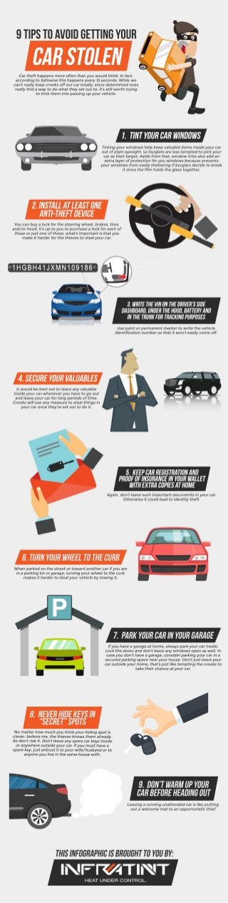 9 Tips To Avoid Getting Your Car Stolen