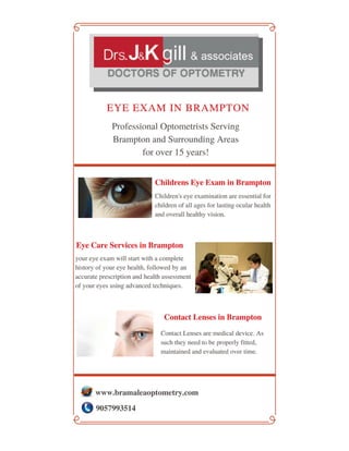 Eye Exam in Brampton
