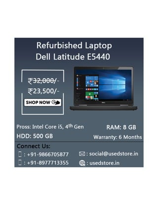 Refurbished Dell Latitude E5440 Laptop