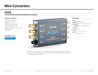 AJA Converter brochure | PDF