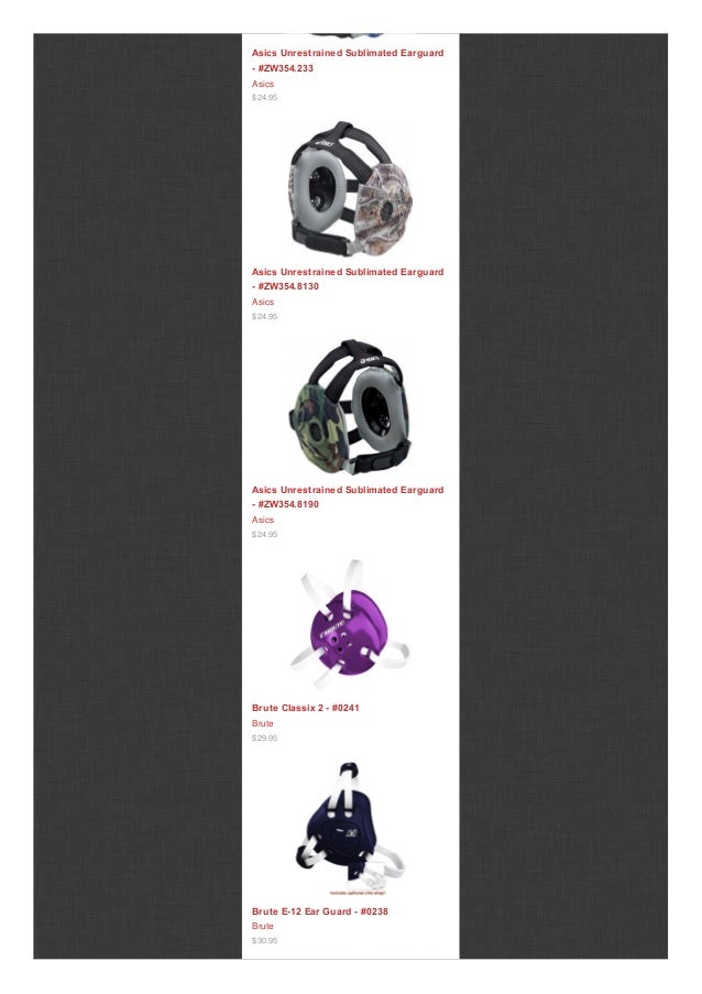 asics unrestrained headgear