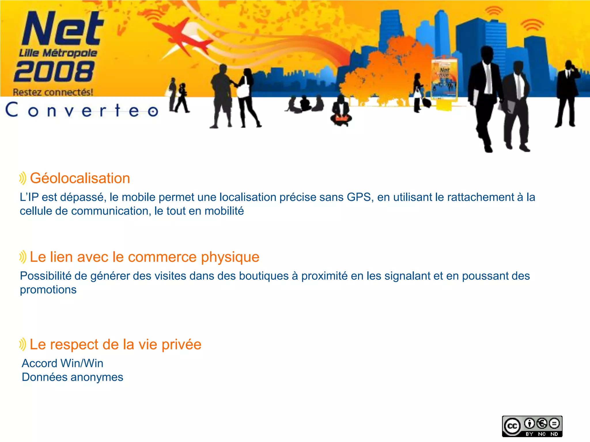 Présentation de la société Converteo sur le m-Commerce à Net Lille Metropole