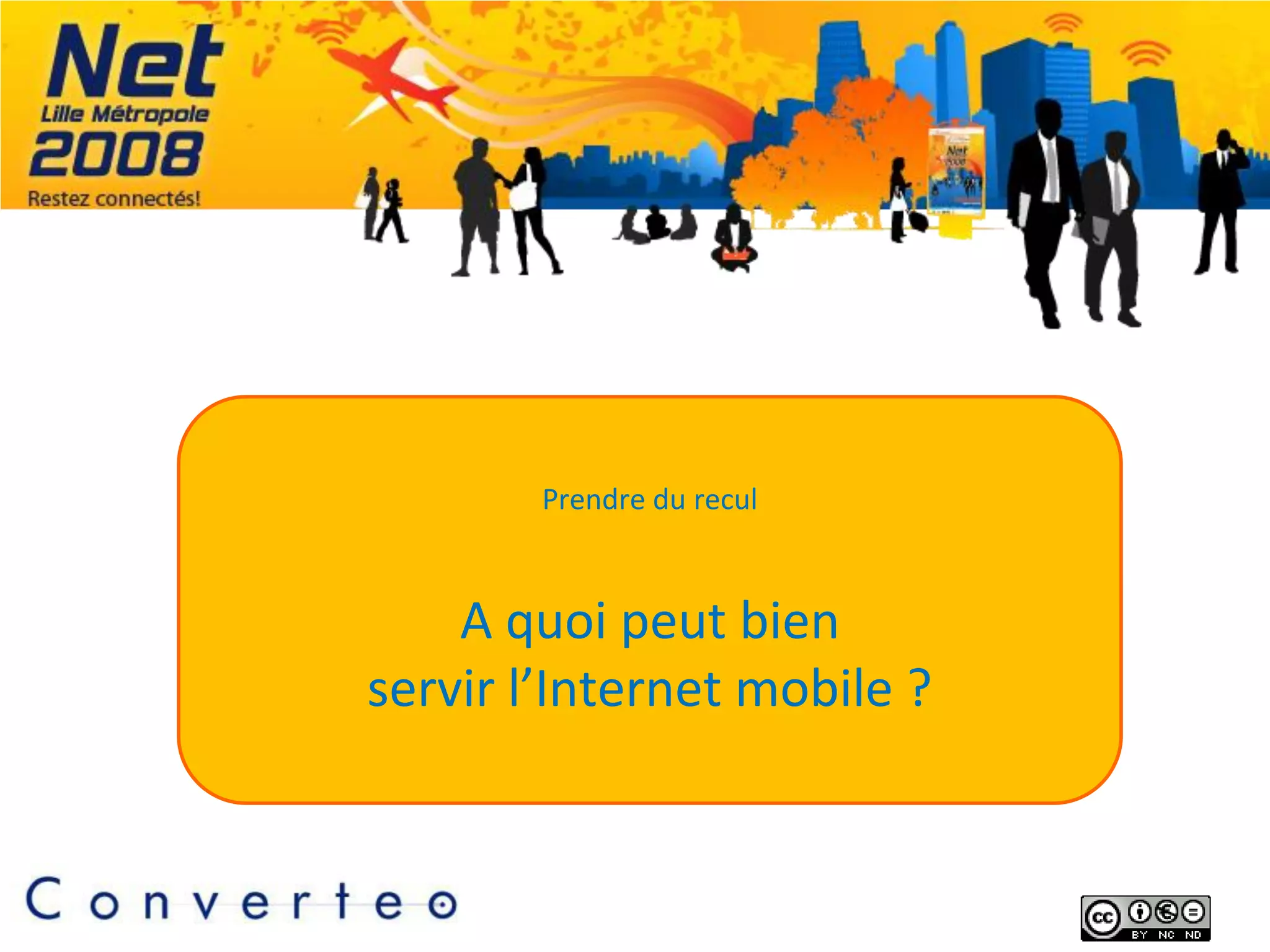 Présentation de la société Converteo sur le m-Commerce à Net Lille Metropole
