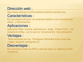 Convertidor De Texto A Voz