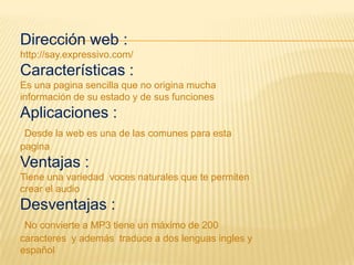 Convertidor De Texto A Voz