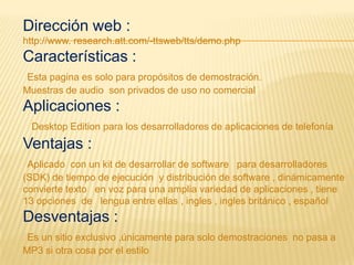 Convertidor De Texto A Voz