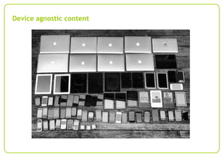 Device agnostic content

 