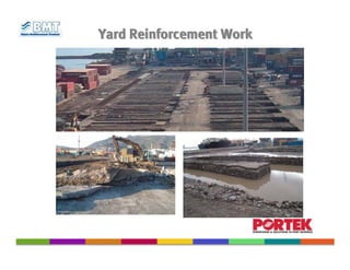 Yard Reinforcement Work
 