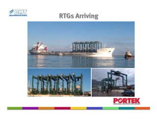 RTGs Arriving
 