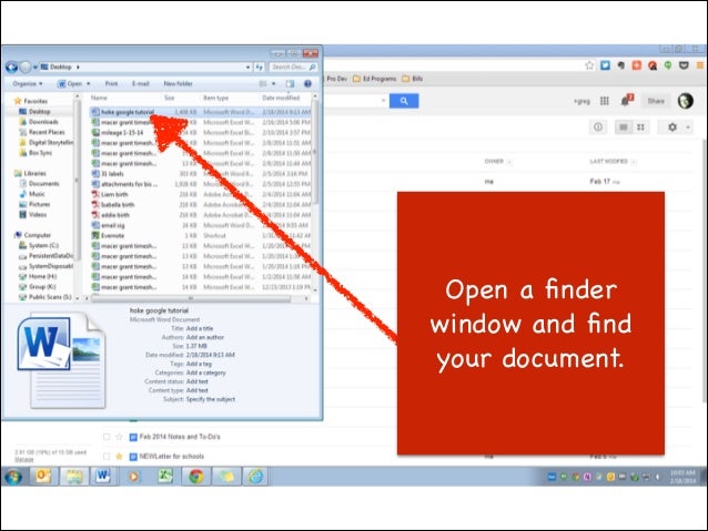 word doc to google doc