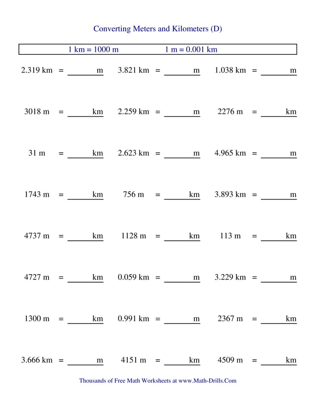 Convert Meters Kilometers 004 Convert Meters Kilometers 004