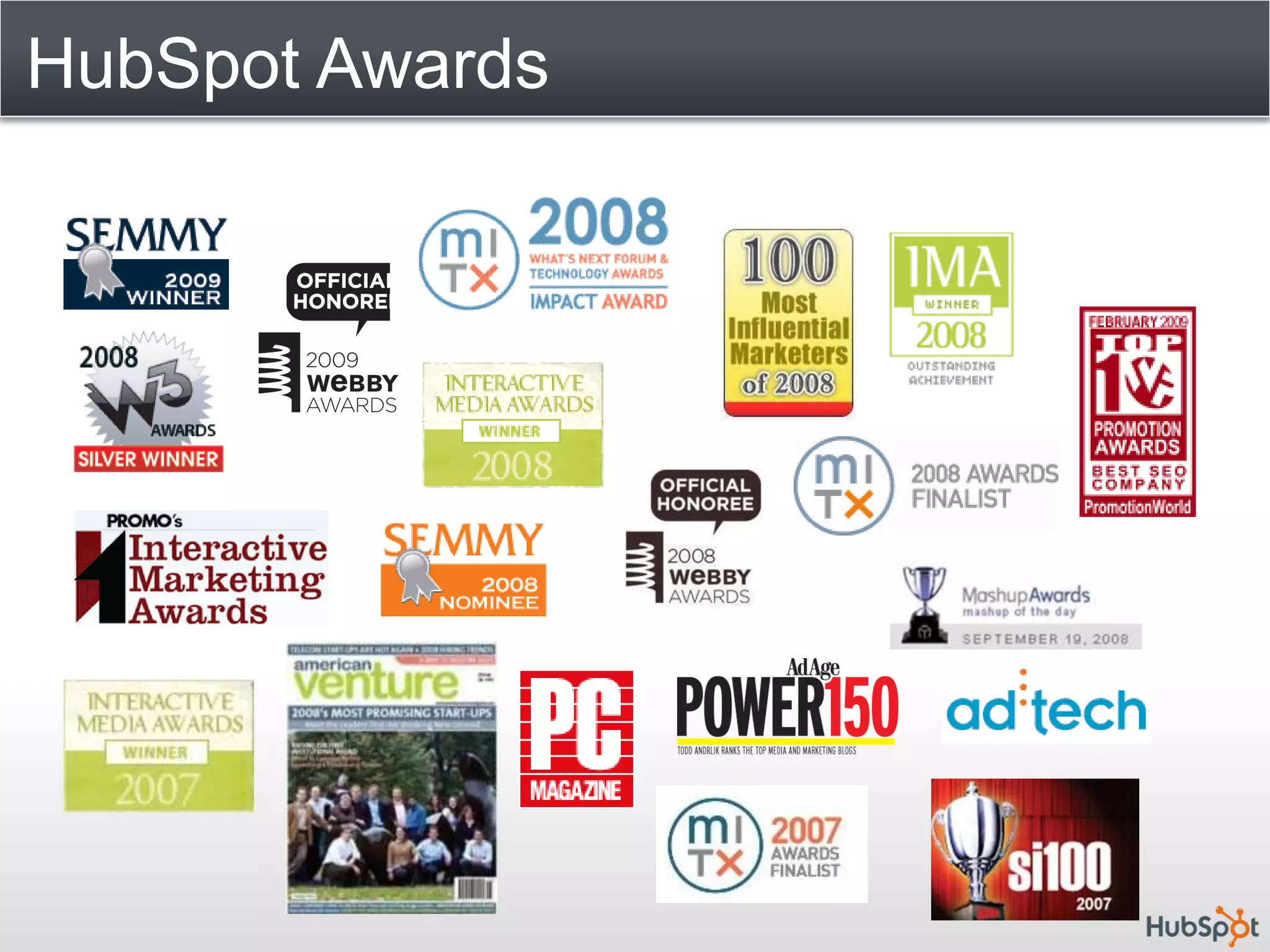 HubSpot Awards
 