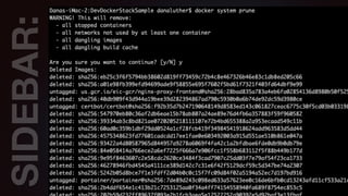 SIDEBAR:Legacy images, containers, volumes
> docker image prune
> docker container prune
> docker (whatever) prune
> docker system prune
 
