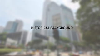HISTORICAL BACKGROUND
 
