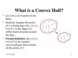 Convex Hull Construction Using Graham Scan Algorithm | PPT