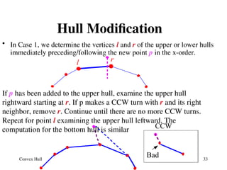 Convex Hull Construction Using Graham Scan Algorithm | PPT