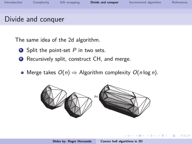 Convex hull in 3D | PPT