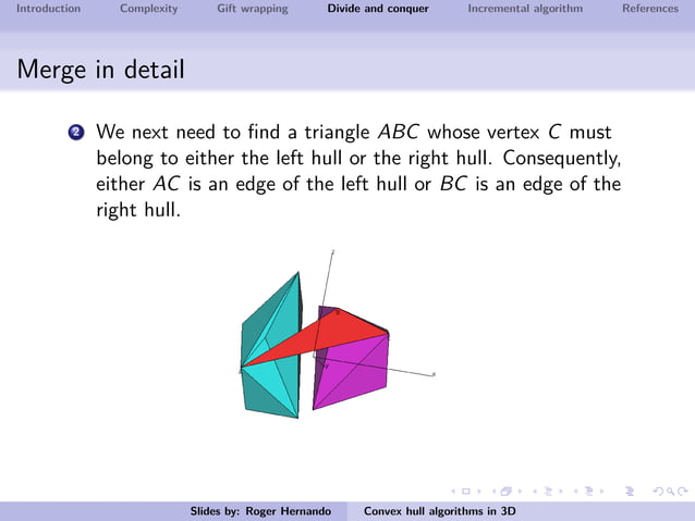 Convex hull in 3D | PPT