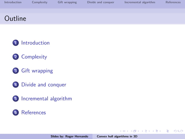 Convex hull in 3D | PPT