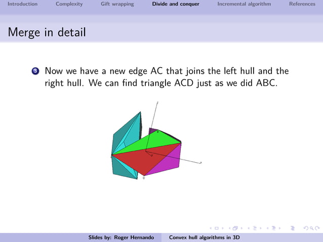 Convex hull in 3D | PPT