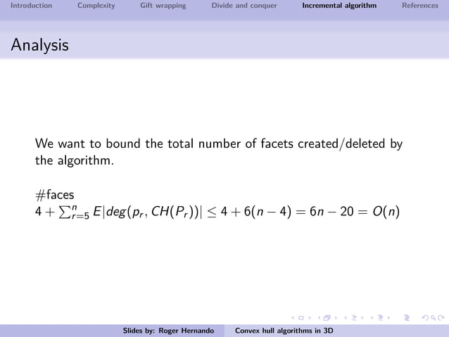 Convex hull in 3D | PPT
