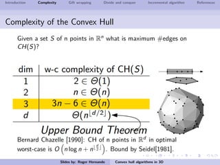 Convex hull in 3D | PPT